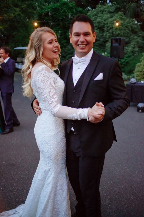 Holly and Daniel's wedding day in Melbourne, frame 232