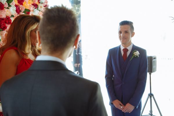 George and Julian's wedding day in Samesex Gay, frame 029