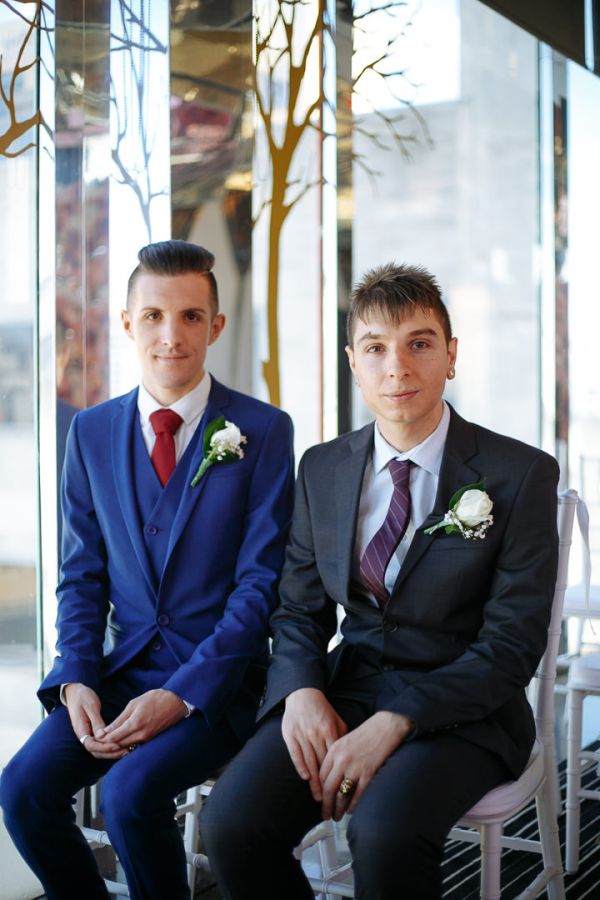 George and Julian's wedding day in Samesex Gay, frame 057
