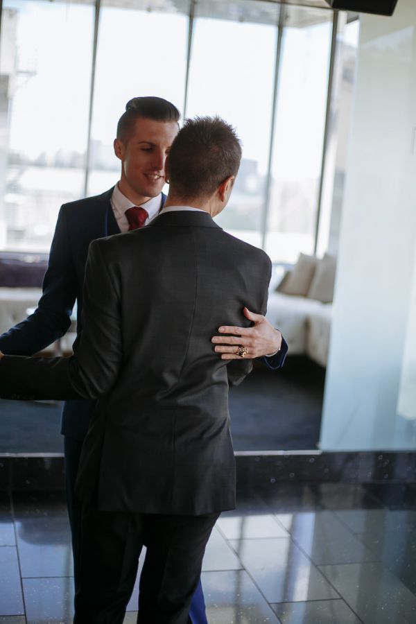 George and Julian's wedding day in Samesex Gay, frame 103