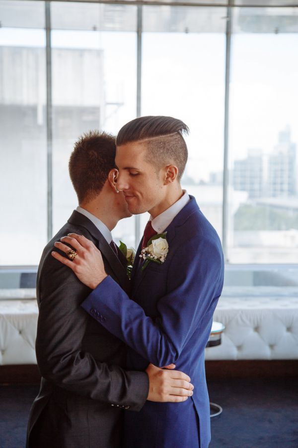 George and Julian's wedding day in Samesex Gay, frame 105