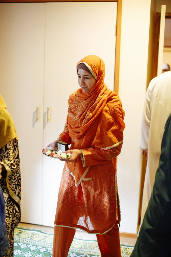 Aaliya and Adam's wedding day in Muslim, frame 100
