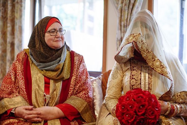 Aaliya and Adam's wedding day in Muslim, frame 102