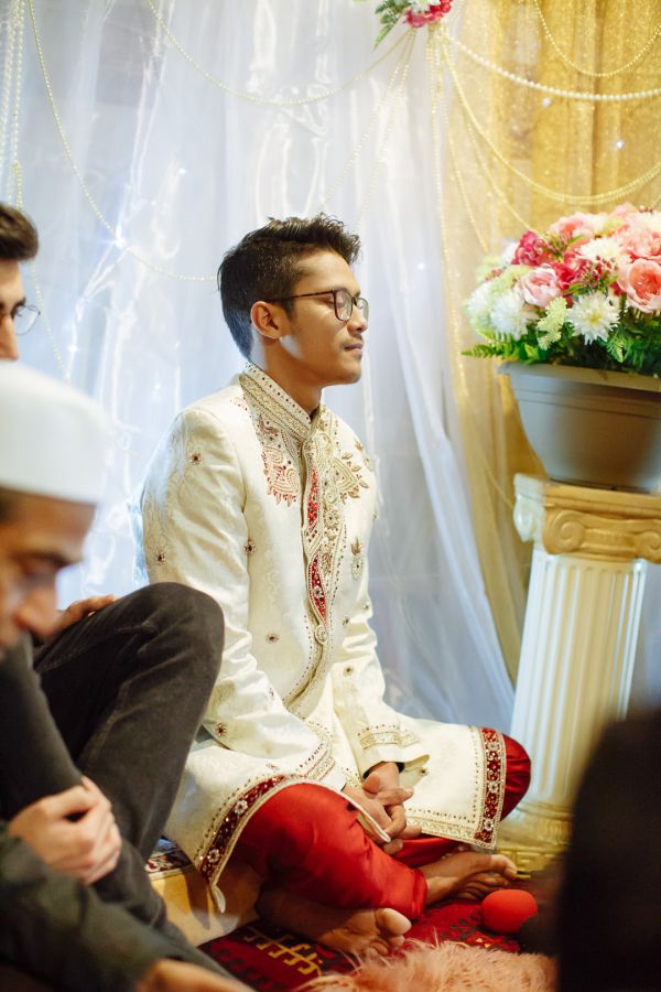 Aaliya and Adam's wedding day in Muslim, frame 120