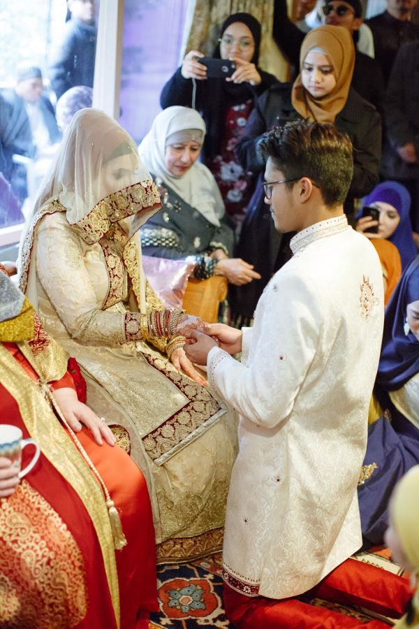 Aaliya and Adam's wedding day in Muslim, frame 132