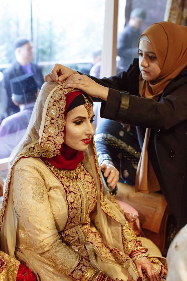 Aaliya and Adam's wedding day in Muslim, frame 140