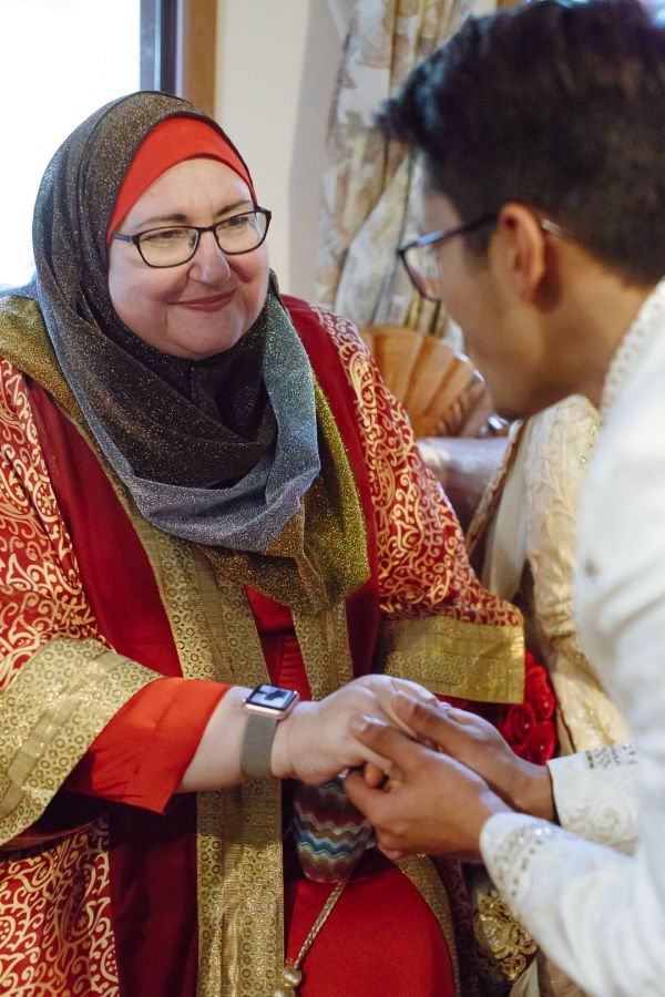 Aaliya and Adam's wedding day in Muslim, frame 145