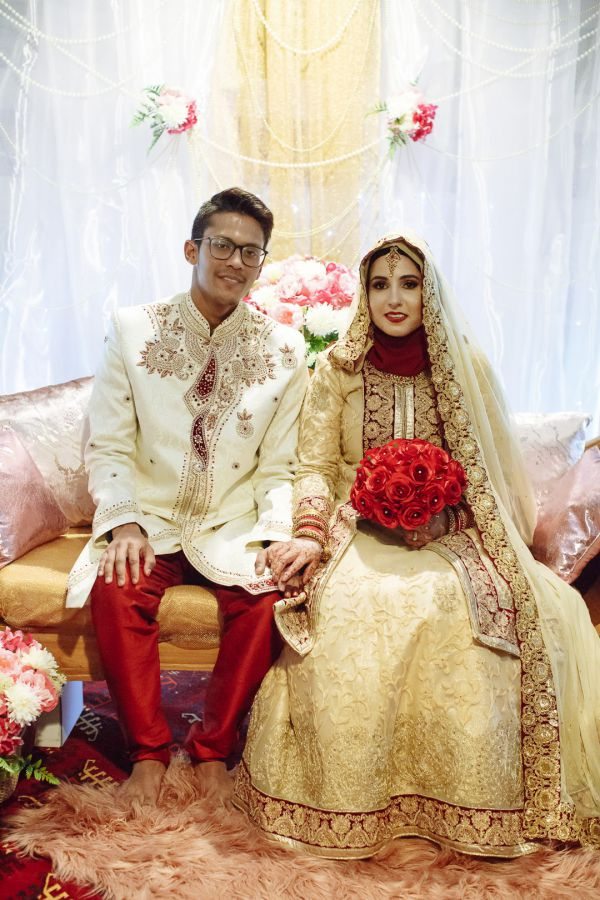 Aaliya and Adam's wedding day in Muslim, frame 179