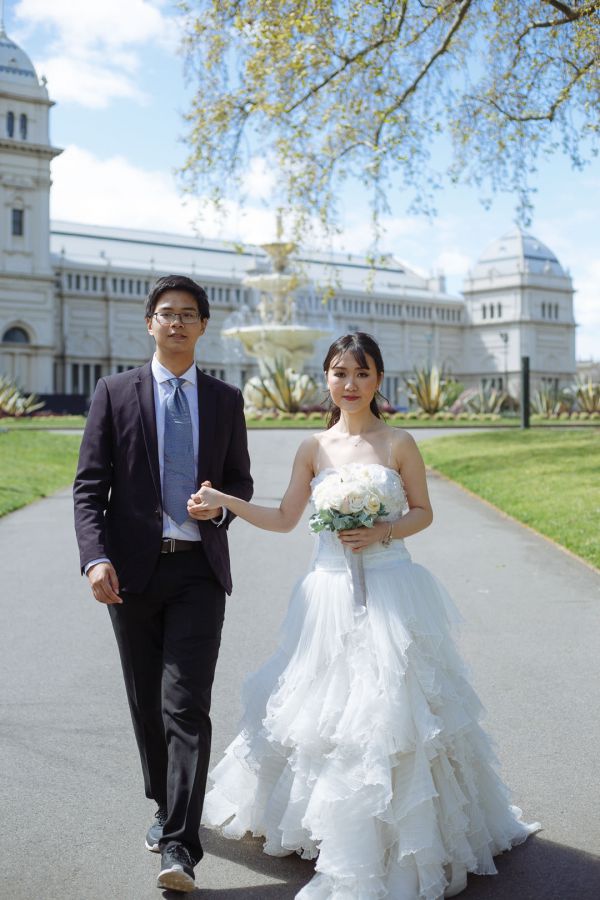 South Wharf Promenade pre-wedding, Sun and Jiang, frame 011