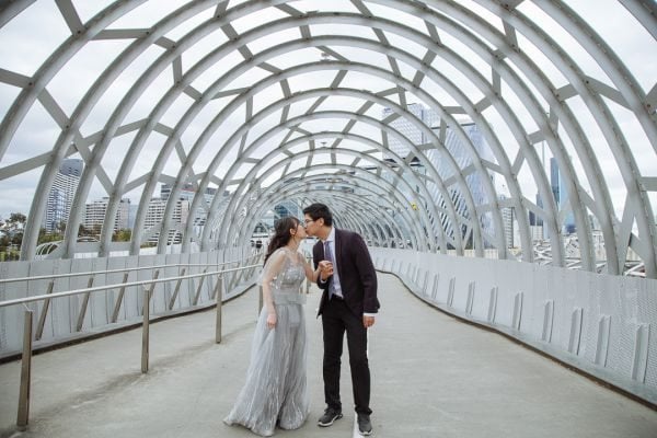 South Wharf Promenade pre-wedding, Sun and Jiang, frame 023