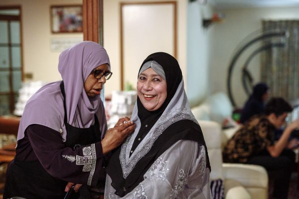 Aaliya and Adam's wedding day in Traditional Muslim, frame 010