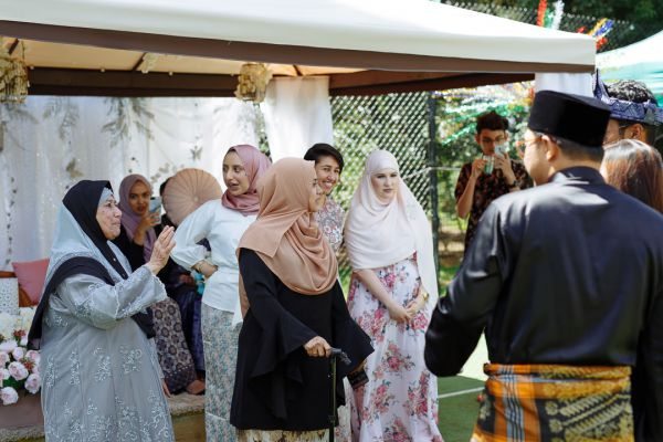 Aaliya and Adam's wedding day in Traditional Muslim, frame 122