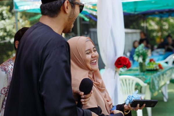 Aaliya and Adam's wedding day in Traditional Muslim, frame 125