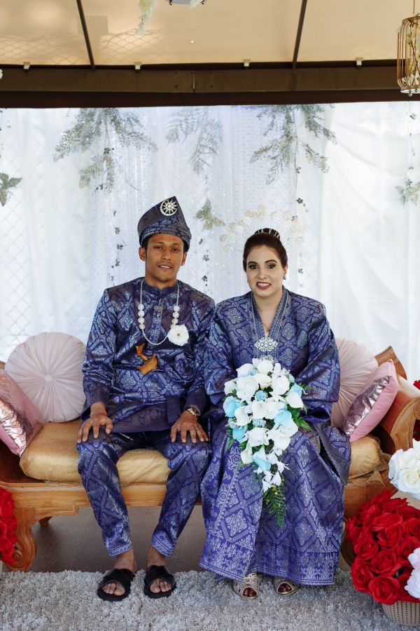 Aaliya and Adam's wedding day in Traditional Muslim, frame 137