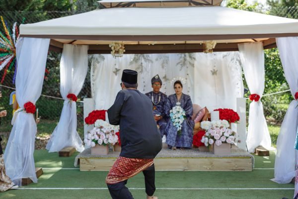 Aaliya and Adam's wedding day in Traditional Muslim, frame 141