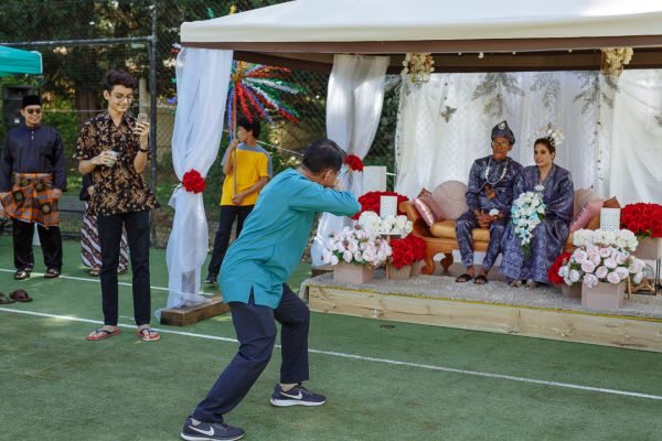 Aaliya and Adam's wedding day in Traditional Muslim, frame 144