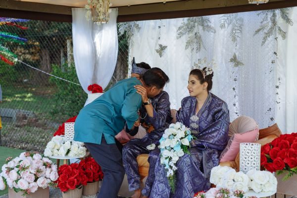 Aaliya and Adam's wedding day in Traditional Muslim, frame 145