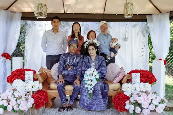 Aaliya and Adam's wedding day in Traditional Muslim, frame 165