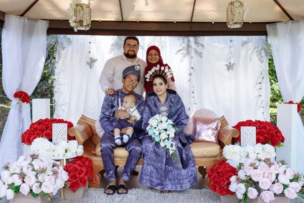 Aaliya and Adam's wedding day in Traditional Muslim, frame 169