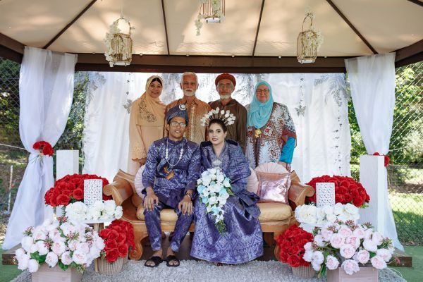 Aaliya and Adam's wedding day in Traditional Muslim, frame 170