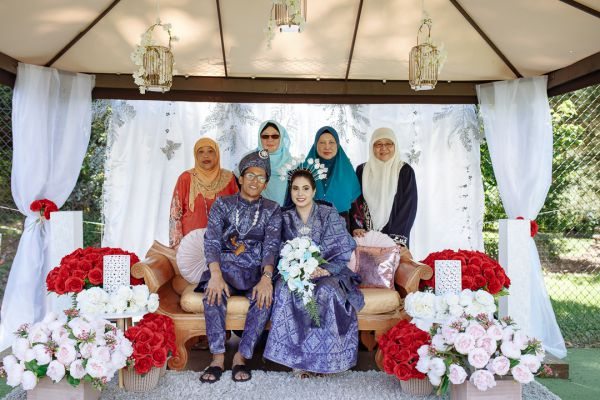 Aaliya and Adam's wedding day in Traditional Muslim, frame 172