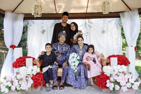 Aaliya and Adam's wedding day in Traditional Muslim, frame 178