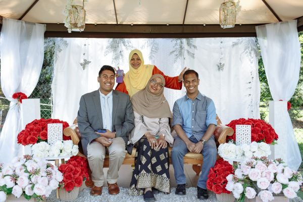 Aaliya and Adam's wedding day in Traditional Muslim, frame 199