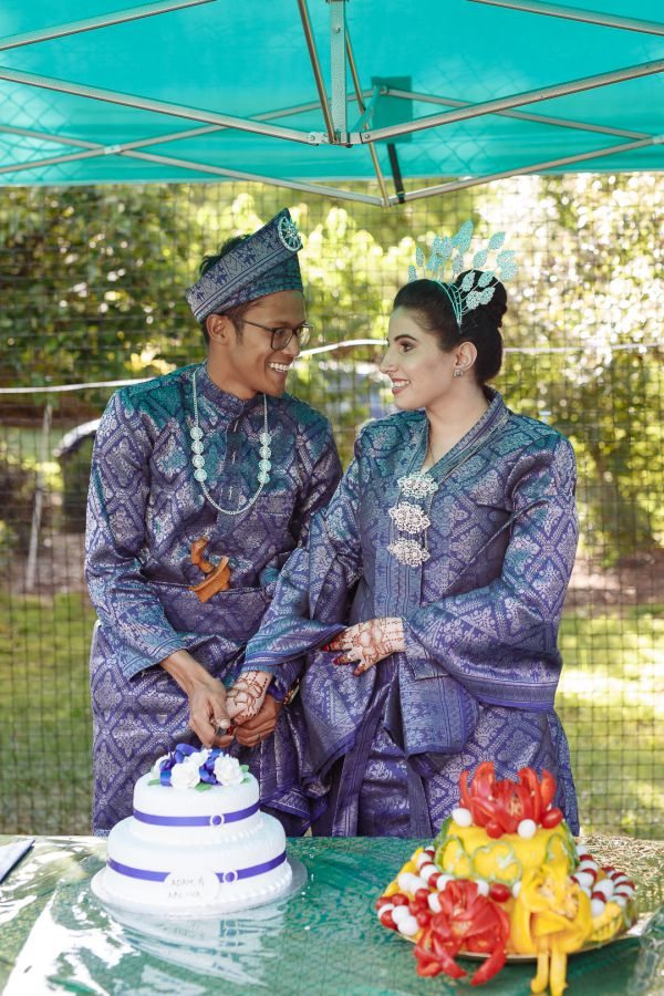Aaliya and Adam's wedding day in Traditional Muslim, frame 250