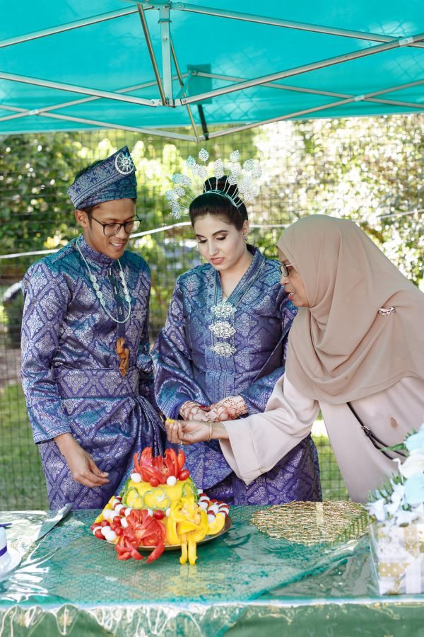 Aaliya and Adam's wedding day in Traditional Muslim, frame 253