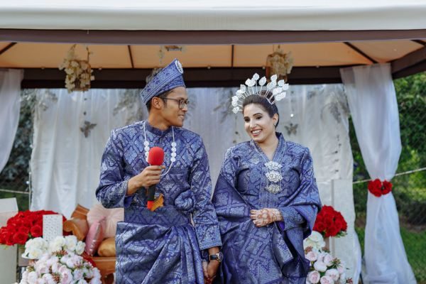 Aaliya and Adam's wedding day in Traditional Muslim, frame 274