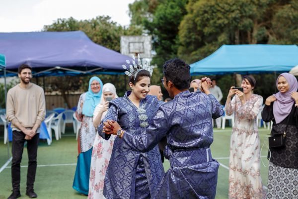 Aaliya and Adam's wedding day in Traditional Muslim, frame 280