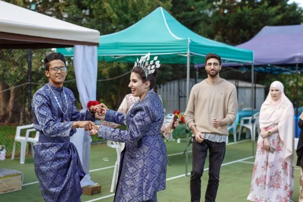 Aaliya and Adam's wedding day in Traditional Muslim, frame 286