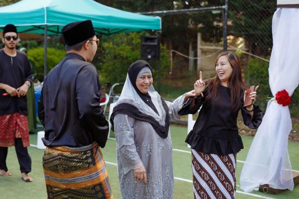 Aaliya and Adam's wedding day in Traditional Muslim, frame 297