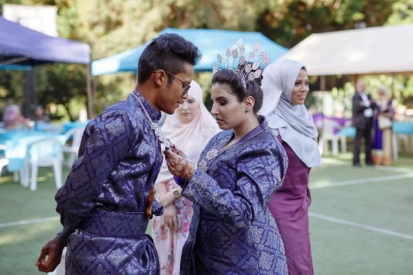 Aaliya and Adam's wedding day in Traditional Muslim, frame 314