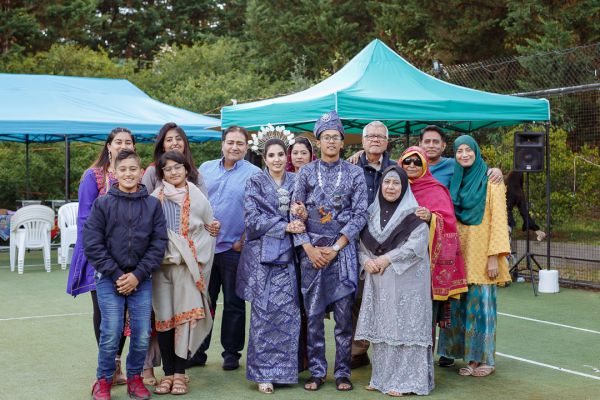 Aaliya and Adam's wedding day in Traditional Muslim, frame 319