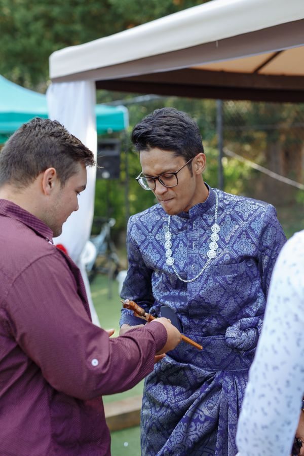 Aaliya and Adam's wedding day in Traditional Muslim, frame 322