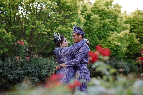 Aaliya and Adam's wedding day in Traditional Muslim, frame 340