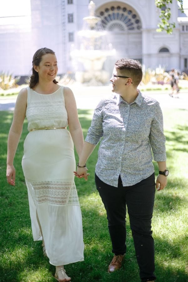 Melbourne Museum pre-wedding, Ruth and Chelsea, frame 005