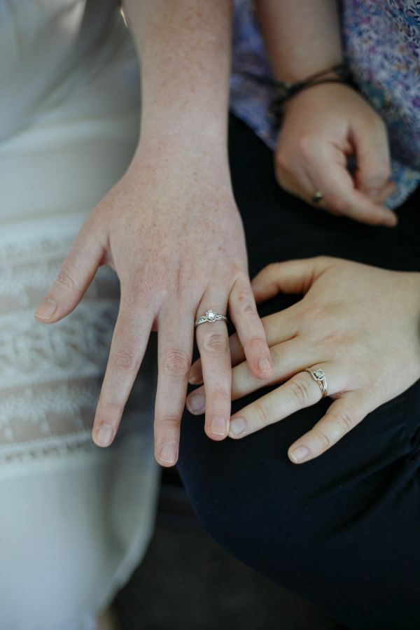 Ruth and Chelsea's pre-wedding session in Carlton, frame 010