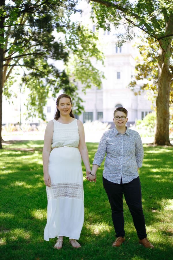Melbourne Museum pre-wedding, Ruth and Chelsea, frame 014