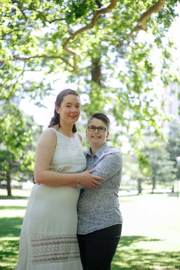 Melbourne Museum pre-wedding, Ruth and Chelsea, frame 017