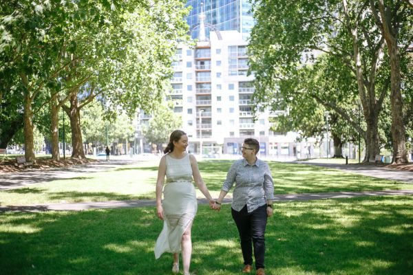 Wedding photograph 021 from Ruth and Chelsea's day at Melbourne Museum