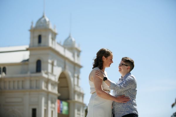 Melbourne Museum pre-wedding, Ruth and Chelsea, frame 032