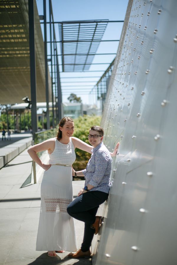 Wedding photograph 033 from Ruth and Chelsea's day at Melbourne Museum