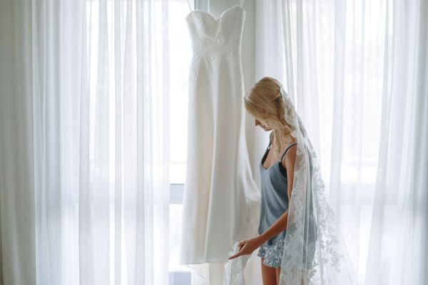 Becky and George's wedding day in Barton, frame 019