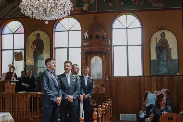 Becky and George's wedding day in Barton, frame 055