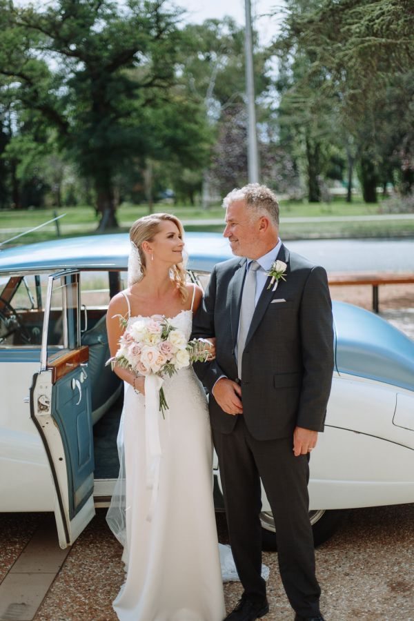 Becky and George's wedding day in Barton, frame 058