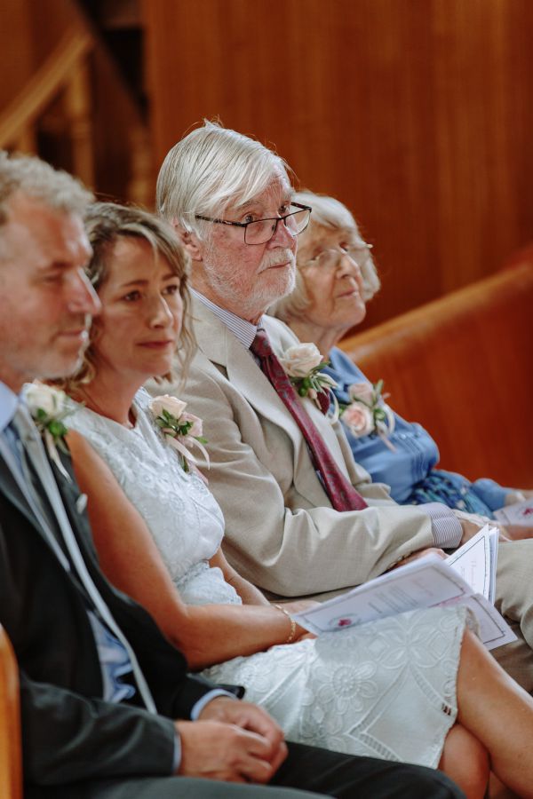 Becky and George's wedding day in Barton, frame 085