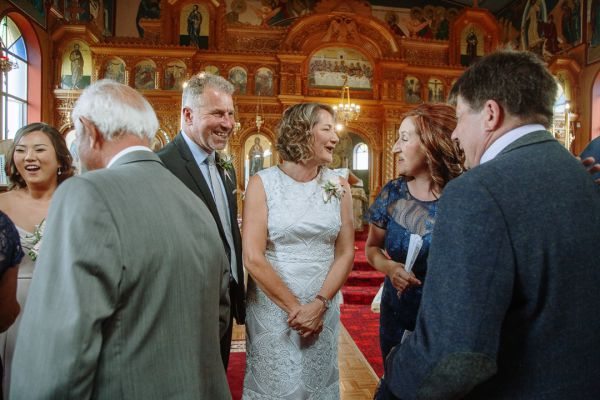 Becky and George's wedding day in Barton, frame 121
