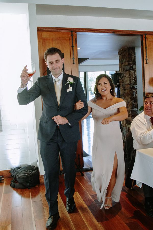 Becky and George's wedding day in Barton, frame 271